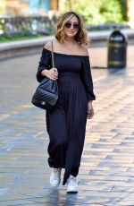 MYLEENE KLASS Arrives at Global Studios in London 07/29/2020