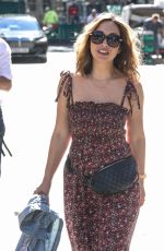 MYLEENE KLASS Arrives at Global Studios in London 07/30/2020