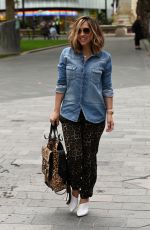 MYLEENE KLASS Arrives at Her Smooth Radio Show in London 07/16/2020
