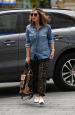MYLEENE KLASS Arrives at Her Smooth Radio Show in London 07/16/2020