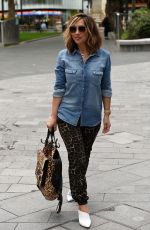 MYLEENE KLASS Arrives at Her Smooth Radio Show in London 07/16/2020