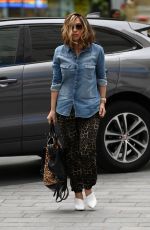 MYLEENE KLASS Arrives at Her Smooth Radio Show in London 07/16/2020