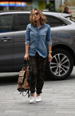 MYLEENE KLASS Arrives at Her Smooth Radio Show in London 07/16/2020