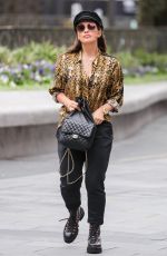 MYLEENE KLASS Arrives at Smooth Radio in London 06/30/2020