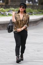 MYLEENE KLASS Arrives at Smooth Radio in London 06/30/2020