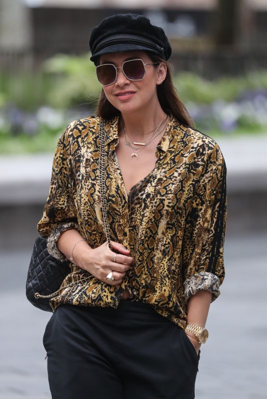 MYLEENE KLASS Arrives at Smooth Radio in London 06/30/2020