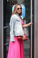 MYLEENE KLASS Arrives at Smooth Radio in London 07/08/2020