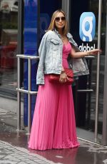 MYLEENE KLASS Arrives at Smooth Radio in London 07/08/2020