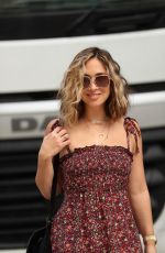 MYLEENE KLASS Arrives at Smooth Radio in London 07/13/2020