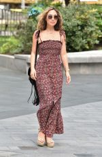MYLEENE KLASS Arrives at Smooth Radio in London 07/13/2020