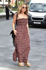 MYLEENE KLASS Arrives at Smooth Radio in London 07/13/2020