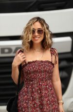 MYLEENE KLASS Arrives at Smooth Radio in London 07/13/2020