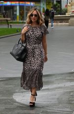 MYLEENE KLASS Arrives at Smooth Radio in London 07/15/2020