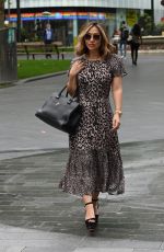 MYLEENE KLASS Arrives at Smooth Radio in London 07/15/2020