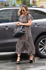 MYLEENE KLASS Arrives at Smooth Radio in London 07/15/2020