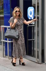 MYLEENE KLASS Arrives at Smooth Radio in London 07/15/2020