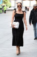 MYLEENE KLASS Arrives at Smooth Radio Studios in London 07/01/2020
