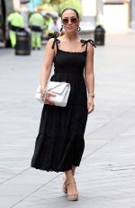 MYLEENE KLASS Arrives at Smooth Radio Studios in London 07/01/2020