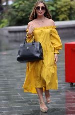MYLEENE KLASS Leaves Smooth Radio Studios in London 07/25/2020
