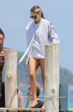 NATASHA POLY Arrives at Club 55 07/01/2020