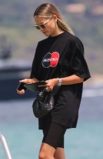 NATASHA POLY at Club 55 Beach in Saint-tropez 07/28/2020