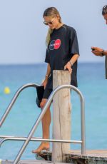 NATASHA POLY at Club 55 Beach in Saint-tropez 07/28/2020