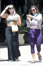 NIA PEEPLES Out with a Friend in Malibu 07/09/2020