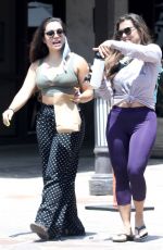 NIA PEEPLES Out with a Friend in Malibu 07/09/2020