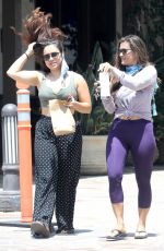 NIA PEEPLES Out with a Friend in Malibu 07/09/2020