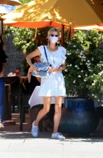 NICKY HILTON Out for Lunch in Beverly Hills 07/29/2020