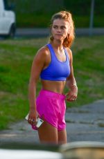 NINA AGDAK Workout in The Hamptons 07/09/2020