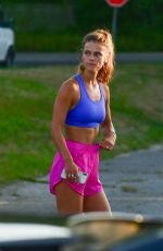NINA AGDAK Workout in The Hamptons 07/09/2020