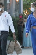 NINA AGDAL and Jack Brinkley-cook at Tutto Il Giorno Restaurant in New York 07/23/2020