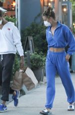 NINA AGDAL and Jack Brinkley-cook at Tutto Il Giorno Restaurant in New York 07/23/2020