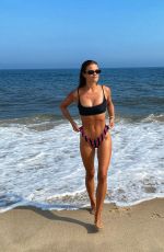 NINA AGDAL in Bikini at a Beach - Instagram Photos 07/26/2020