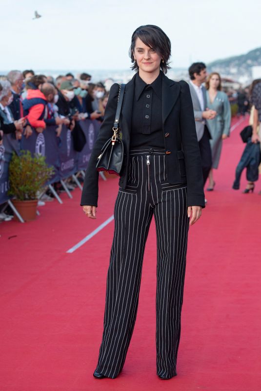 NOEMIE MERLANT at 34th Cabourg Film Festival Closing Ceremony 06/29/2020