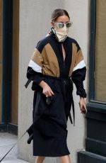 OLIVIA PALERMO and Her Dog Mr. Butler Out in New York 07/16/2020