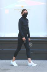 OLIVIA PALERMO in Tights Out Hikinig with Her Dog in Brooklyn 07/19/2020