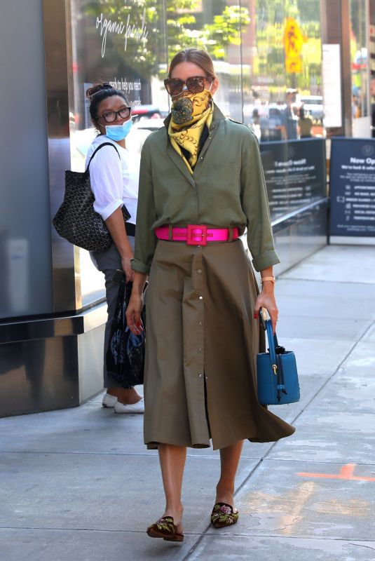 OLIVIA PALERMO Out and About in New York 07/12/2020