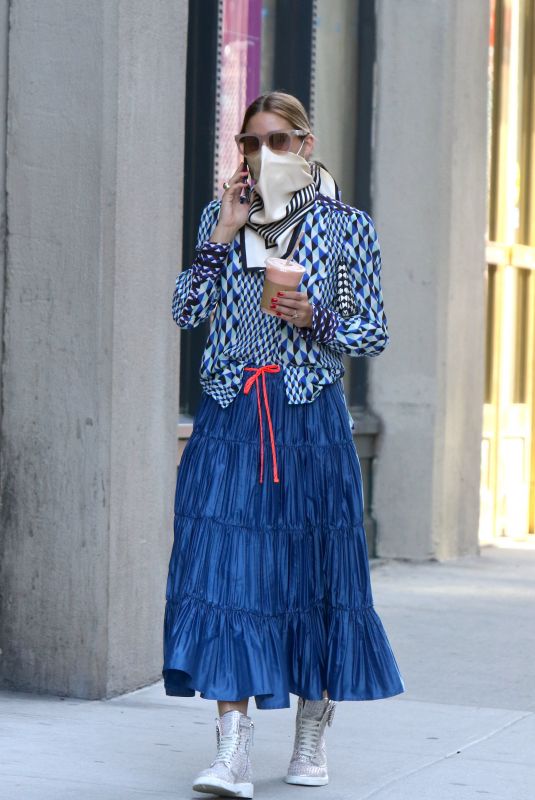 OLIVIA PALERMO OUt in Brooklyn 07/15/2020