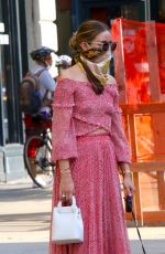 OLIVIA PALERMO Out with Her Dog in Brooklyn 07/26/2020