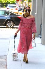 OLIVIA PALERMO Out with Her Dog in Brooklyn 07/26/2020
