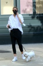OLIVIA PALERMO Out with Her Dog in Brooklyn 07/28/2020