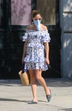 OLIVIA PALERMO Out with Her Dog in Brooklyn 07/30/2020
