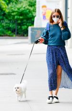OLIVIA PALERMO Out with Her Dog in New York 07/01/2020