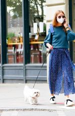 OLIVIA PALERMO Out with Her Dog in New York 07/01/2020