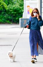 OLIVIA PALERMO Out with Her Dog in New York 07/01/2020