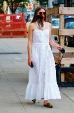 OLIVIA PALERMO Out with Her Dog in New York 07/20/2020