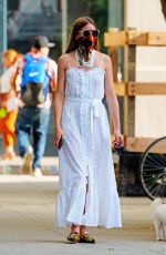 OLIVIA PALERMO Out with Her Dog in New York 07/20/2020