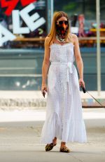 OLIVIA PALERMO Out with Her Dog in New York 07/20/2020